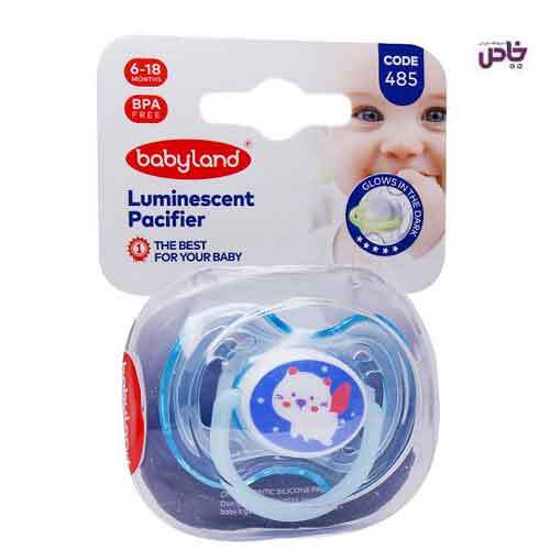 پستانک النا بي بي لند شب تاب ارتودنسي گربه 6 تا 18 کد485